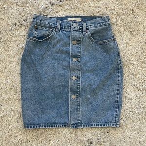 Levi’s Jean Mom Skirt
